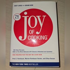 Joy of Cooking 75th Anniversary Edition Hardcover Book, 4500 Recipes, Brand New!